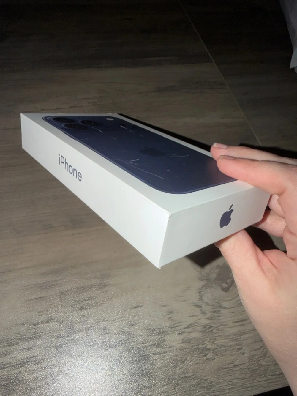Apple 17 Pro iPhone Box - Deep Blue